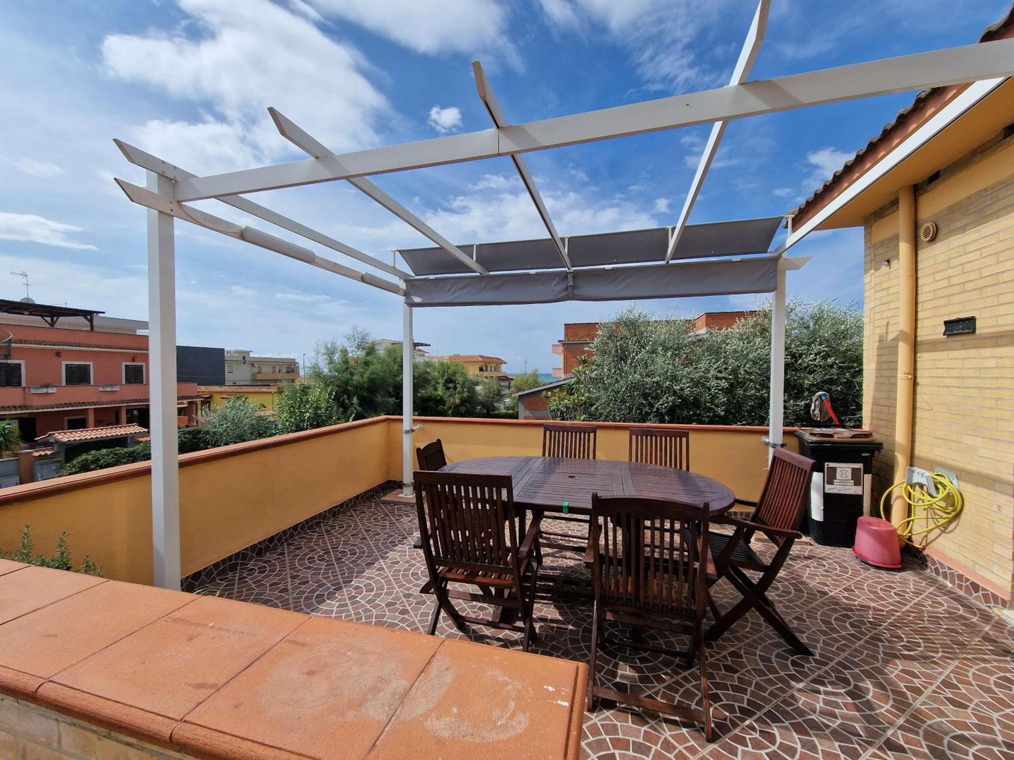 Vista Mare House Apartment Fiumicino Bagian luar foto