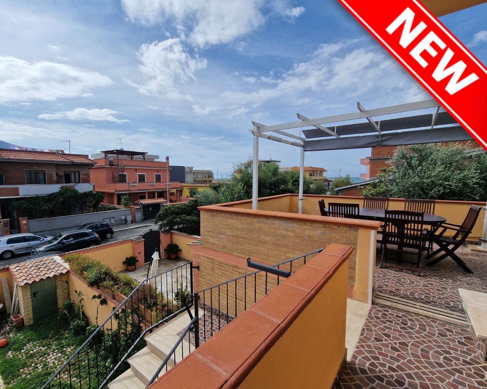Vista Mare House Apartment Fiumicino Bagian luar foto