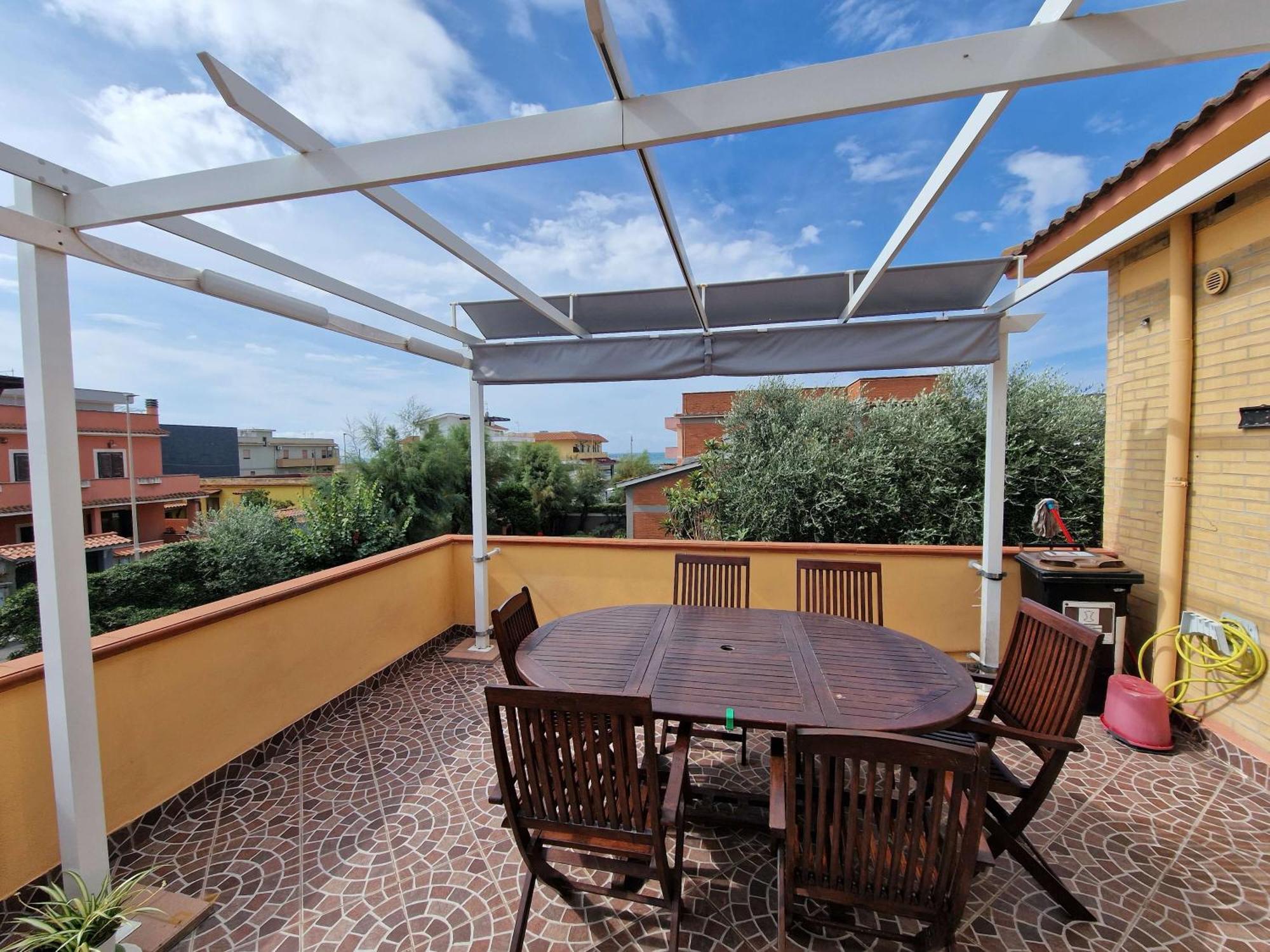 Vista Mare House Apartment Fiumicino Bagian luar foto