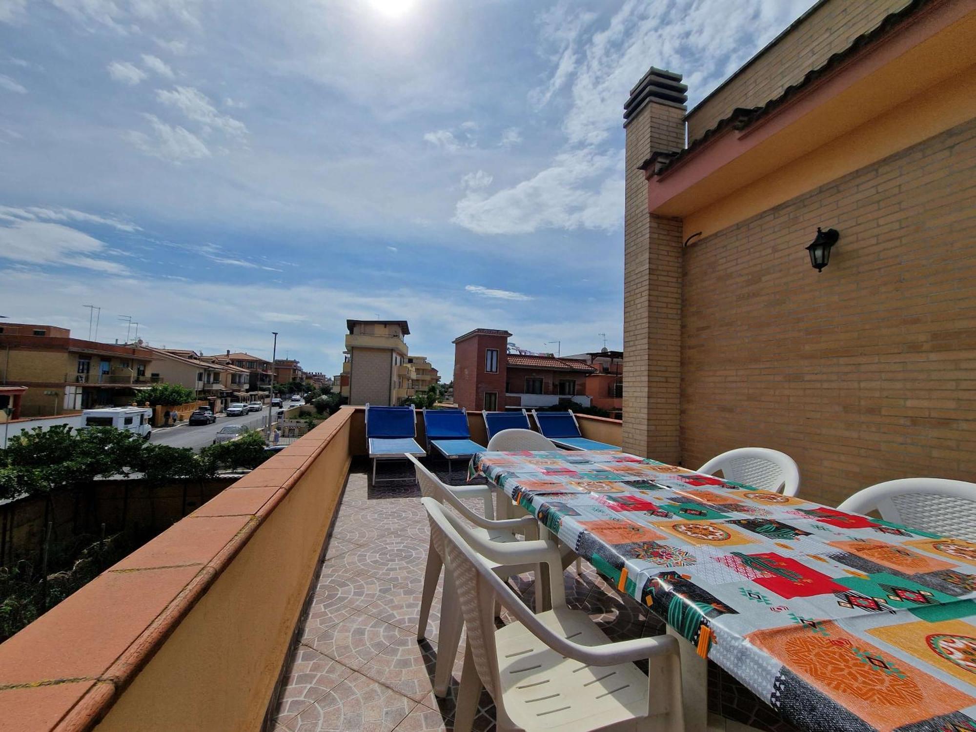 Vista Mare House Apartment Fiumicino Bagian luar foto